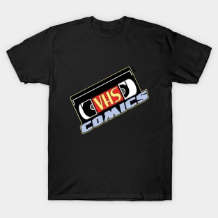 VHS Comics Logo T-Shirt